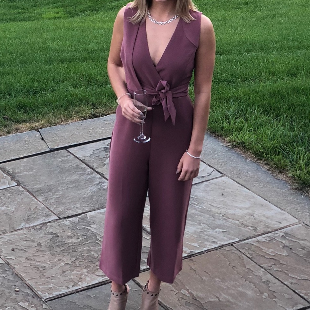 Tie Waist Pantsuit - Picture 2 of 5